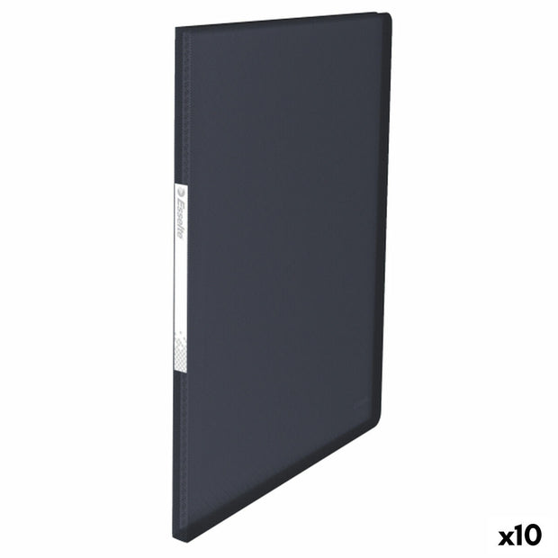 Folder Esselte Vivida Black A4 (10Units)