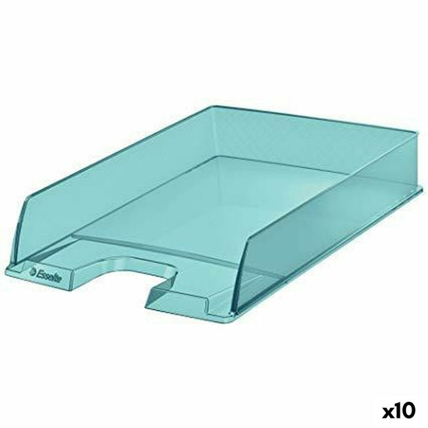 Classification tray Esselte Transparent Blue A4 polystyrene (10Units)