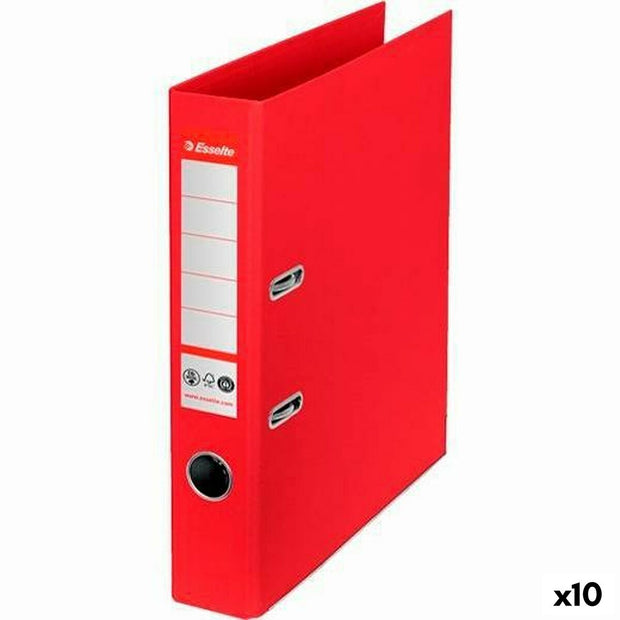 Lever Arch File Esselte Nº1 CO2 Neutral Red A4 (10Units)