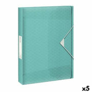 Folder Esselte Colour'ice A4 Blue Rubber (33 x 25,3 x 4,7 cm) (5 Units)