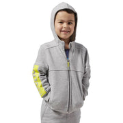 Jungen Sweater mit Kapuze Reebok B ES FL FZ HDY Grau