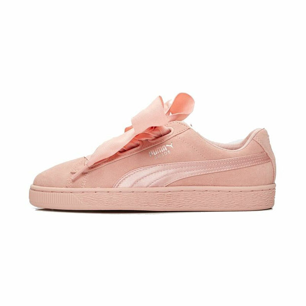 Laufschuhe für Damen Puma Suede Heart Ep Damen Gelb