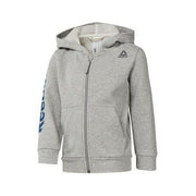 Jungen Sweater mit Kapuze Reebok B Elem Fz Hdy Grau