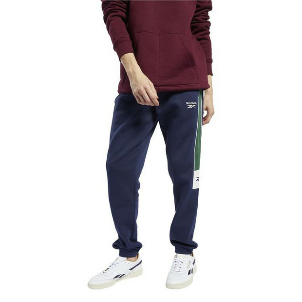 Lange Sporthose Reebok Classics Linear Herren Marineblau