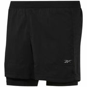 Herren-Sportshorts Reebok Running Essentials Schwarz