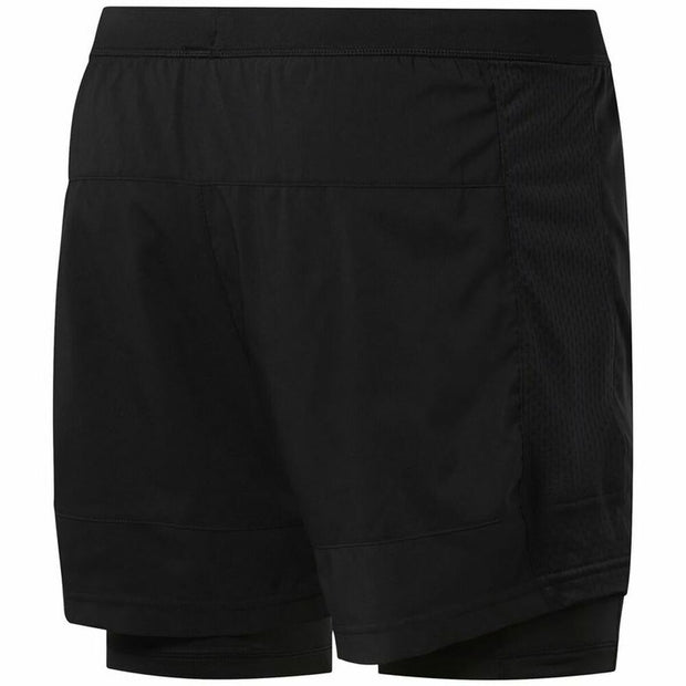 Herren-Sportshorts Reebok Running Essentials Schwarz