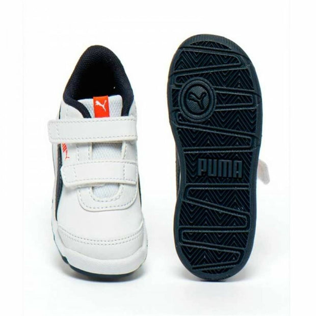 Sports Shoes for Kids Puma Stepfleex 2 White