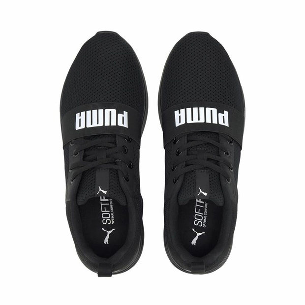 Laufschuhe für Erwachsene Puma Wired Run Schwarz Herren