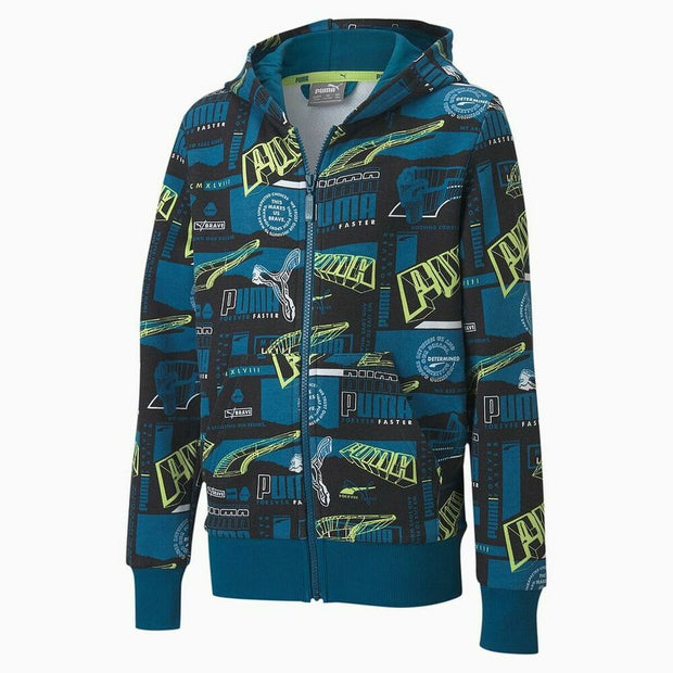 Jungen Sweater mit Kapuze Puma  FULL-ZIP 583197