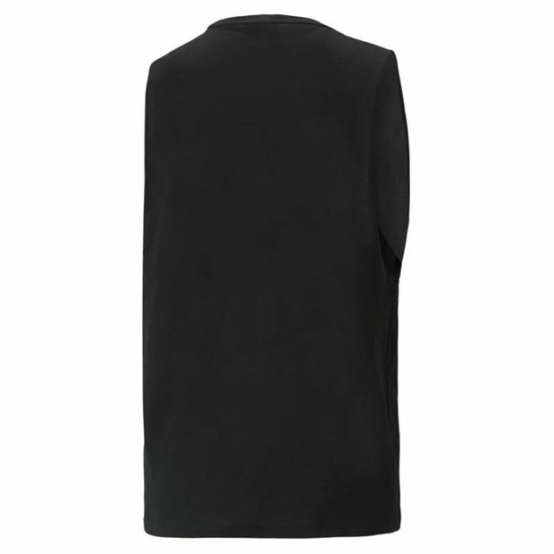 Tanktop Frau Puma Essentials Cut Off Logo Tank Schwarz