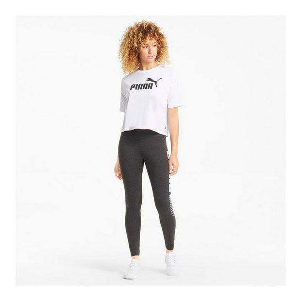 Damen Kurzarm-T-Shirt Puma Essentials Weiß