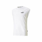 Herren Kurzarm-T-Shirt Puma Sleeveless Tee Weiß