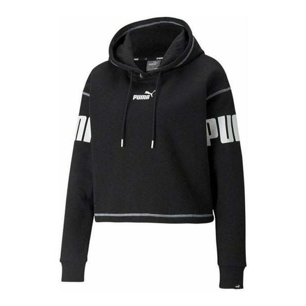 Sweater mit Kapuze Puma  Power Fl Schwarz