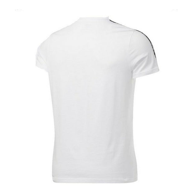 Herren Kurzarm-T-Shirt Reebok Essentials Tape Weiß