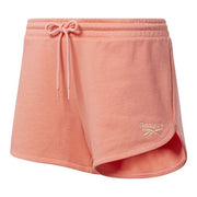 Sport Shorts Reebok Identity French Terry Damen Lachsfarben