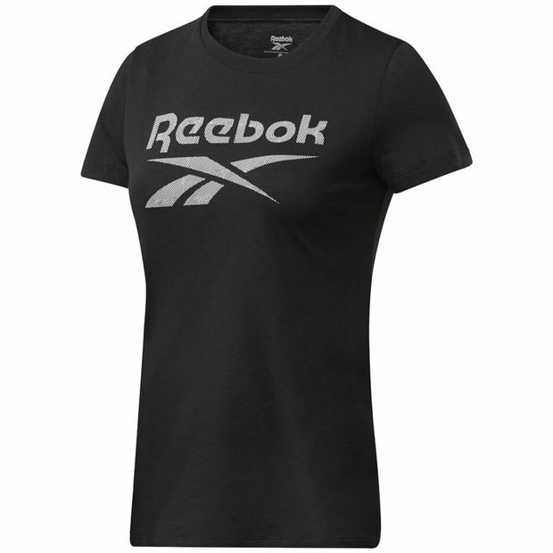 Damen Kurzarm-T-Shirt Reebok Workout Ready Supremium Schwarz