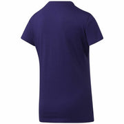 Damen Kurzarm-T-Shirt Essentials Graphic Reebok Lila