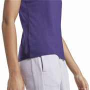 Damen Kurzarm-T-Shirt Essentials Graphic Reebok Lila