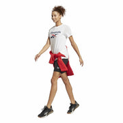 Damen Kurzarm-T-Shirt Reebok Identity Logo Weiß