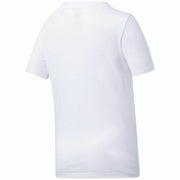 Damen Kurzarm-T-Shirt Reebok Identity Logo Weiß