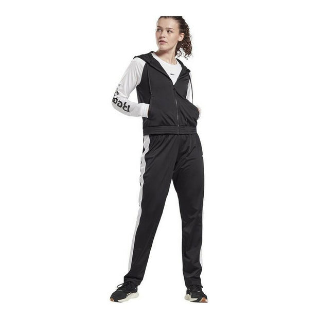 Jogginghose für Erwachsene Reebok Linear Schwarz