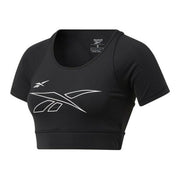 Damen Kurzarm-T-Shirt Reebok Training MYT Schwarz