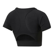 Damen Kurzarm-T-Shirt Reebok Training MYT Schwarz