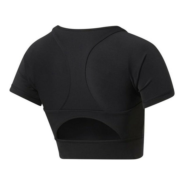 Damen Kurzarm-T-Shirt Reebok Training MYT Schwarz