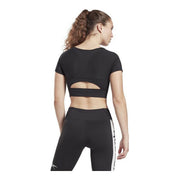 Damen Kurzarm-T-Shirt Reebok Training MYT Schwarz