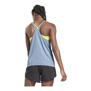 Tanktop Frau Reebok United By Fitness Perforated Indigo