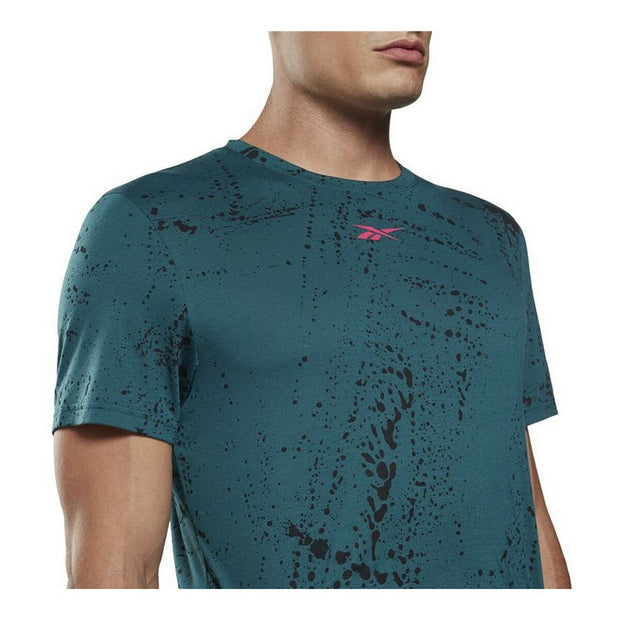 Kurzärmliges Sport T-Shirt Reebok Workout Ready Dunkelgrau