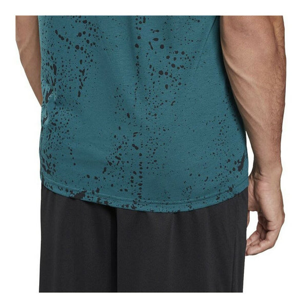 Kurzärmliges Sport T-Shirt Reebok Workout Ready Dunkelgrau