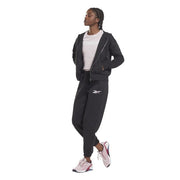 Sportjacke für Frauen Reebok Training Essentials Vector Full-Zip Schwarz