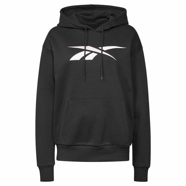 Damen Sweater mit Kapuze Reebok Essentials Vector Schwarz