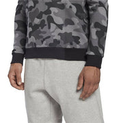 Herren Sweater ohne Kapuze Reebok Camo Schwarz