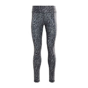 Sporthose Damen Reebok Lux Bold W Leopard Schwarz