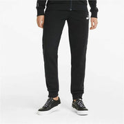 Lange Sporthose Puma Power Tape W Schwarz Damen