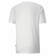 Herren Kurzarm-T-Shirt Puma Power Logo M Weiß