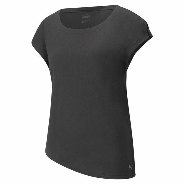 Kurzärmliges Sport T-Shirt Puma Studio Foundation Schwarz
