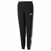 Trainingshose für Kinder Puma Essentials+ Colorblock K Schwarz Kinder