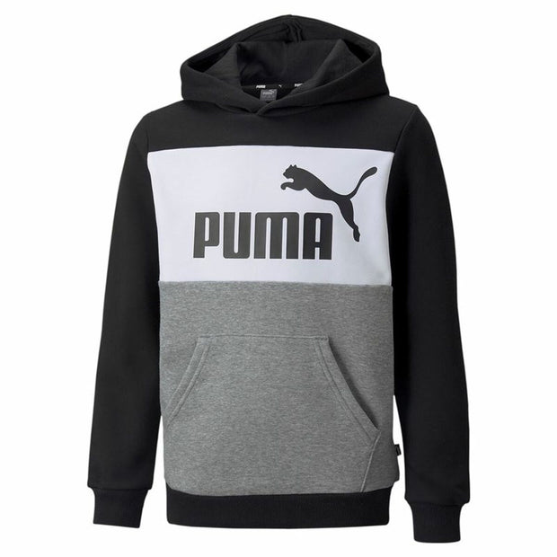 Kinder-Sweatshirt Puma Schwarz