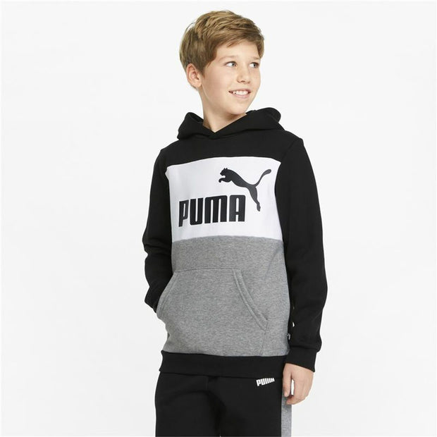 Kinder-Sweatshirt Puma Schwarz