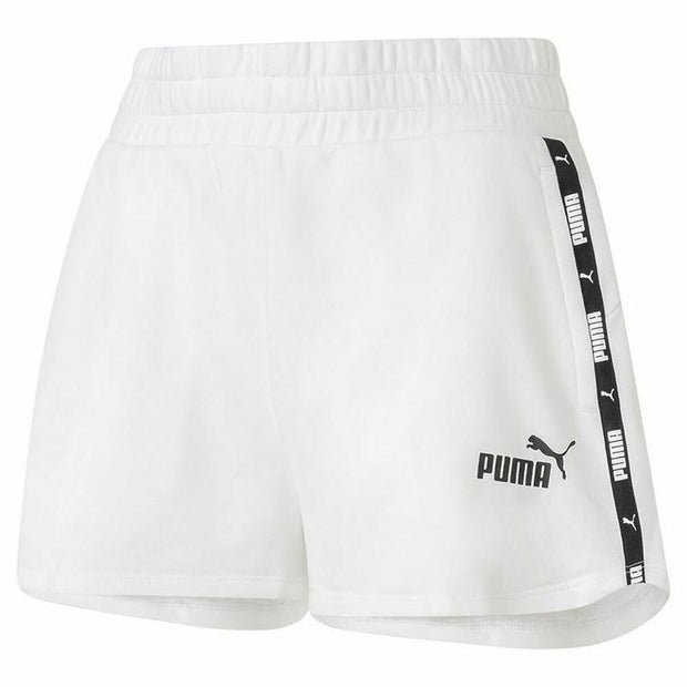 Damen-Sportshorts Puma Power W Weiß