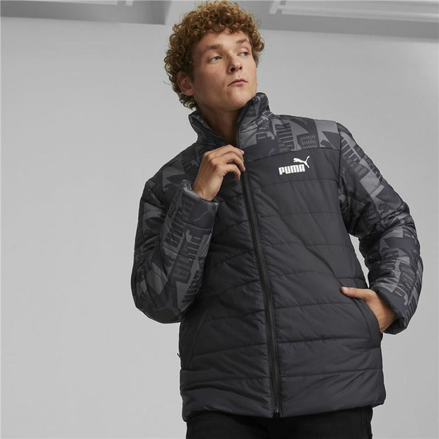 Sportjackefür Herren Puma Essentials Padded Schwarz