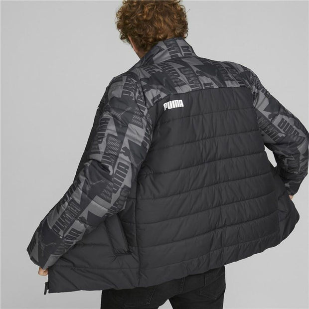 Sportjackefür Herren Puma Essentials Padded Schwarz