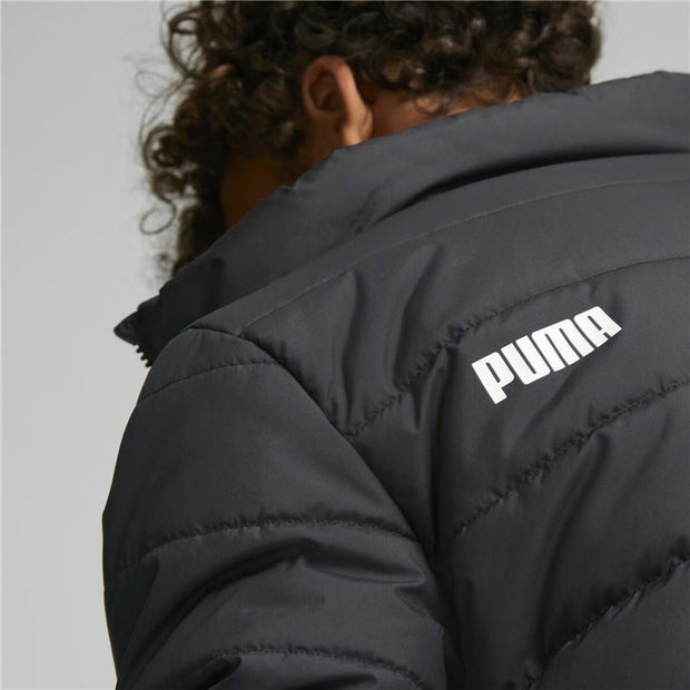 Jacke Für Kinder Puma Essentials Padded Schwarz