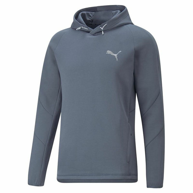 Herren Sweater mit Kapuze Puma Evostripe Blau