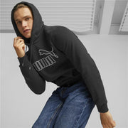 Herren Sweater mit Kapuze Puma Schwarz