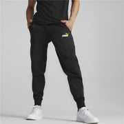 Lange Sporthose Puma ESS+ 2 Col Logo Schwarz Herren