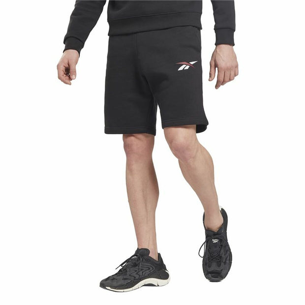 Sport Shorts Reebok Vector Fleece Schwarz